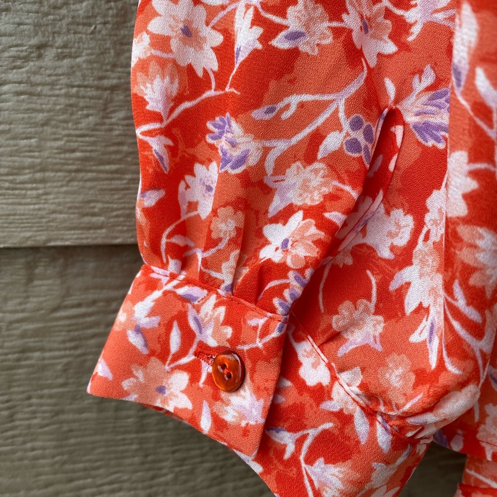 Violet & Claire Women’s floral blouse Top, M - Picture 13 of 13